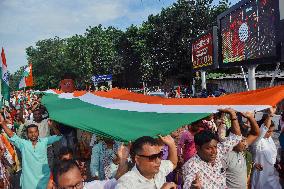 Patriotic Rallys In Support Of Indian Military - India