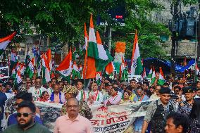 Patriotic Rallys In Support Of Indian Military - India