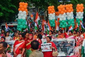 Patriotic Rallys In Support Of Indian Military - India