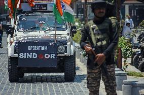 Citizens And Indian Military Celebrate Operation Sindoor - Kashmir
