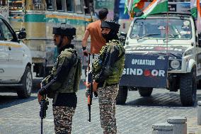 Citizens And Indian Military Celebrate Operation Sindoor - Kashmir