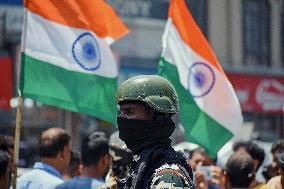 Citizens And Indian Military Celebrate Operation Sindoor - Kashmir