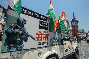 Citizens And Indian Military Celebrate Operation Sindoor - Kashmir