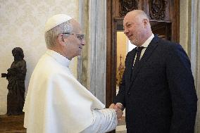 Pope Leo XIV Meets Bulgarian PM Rosen Zhelyazkov - Vatican