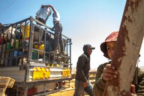 Settlers' Harrasement Forces Palestinians to Leave