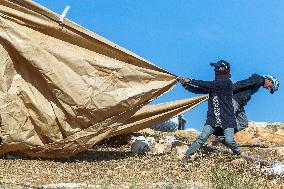 Settlers' Harrasement Forces Palestinians to Leave