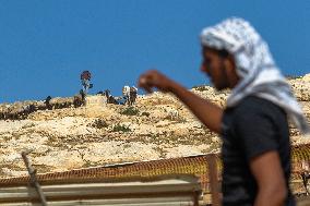Settlers' Harrasement Forces Palestinians to Leave