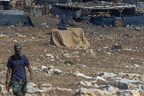 Settlers' Harrasement Forces Palestinians to Leave
