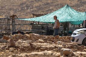 Settlers' Harrasement Forces Palestinians to Leave
