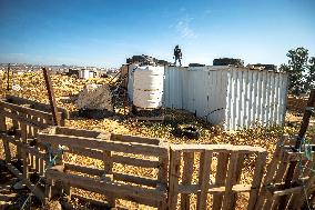 Settlers' Harrasement Forces Palestinians to Leave