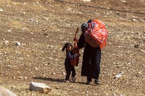 Settlers' Harrasement Forces Palestinians to Leave
