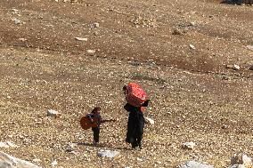 Settlers' Harrasement Forces Palestinians to Leave