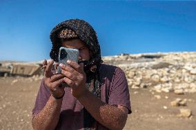 Settlers' Harrasement Forces Palestinians to Leave