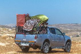 Settlers' Harrasement Forces Palestinians to Leave