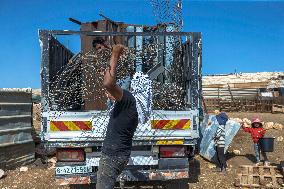 Settlers' Harrasement Forces Palestinians to Leave
