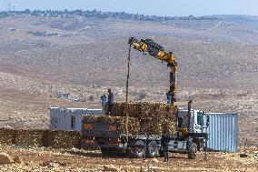 Settlers' Harrasement Forces Palestinians to Leave