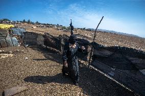 Settlers' Harrasement Forces Palestinians to Leave