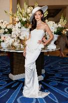 Cannes Michelle Keegan is spotted at Hotel Martinez MP