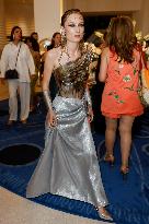 Cannes Enora Hope is spotted at Hotel Martinez MP