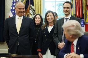 President Trump Signs Executive Orders at the White House