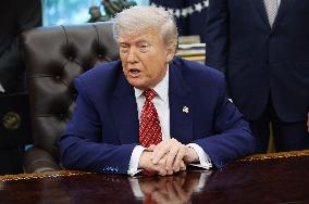 President Trump Signs Executive Orders on Nuclear Energy at the White House