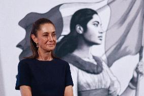 President Claudia Sheinbaum Holds Briefing - Mexico