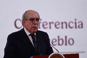 President Claudia Sheinbaum Holds Briefing - Mexico