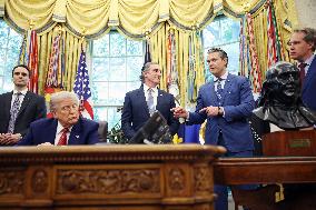 President Trump Signs Executive Orders at the White House