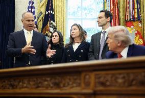 President Trump Signs Executive Orders at the White House