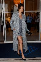 Cannes Michelle Keegan leaves Hotel Martinez MP