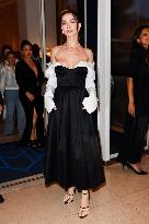 Cannes Amy May Jackson leaves Hotel Martinez MP