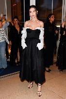 Cannes Amy May Jackson leaves Hotel Martinez MP