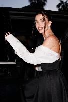 Cannes Amy May Jackson leaves Hotel Martinez MP