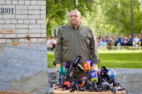 Briefing by Rustem Umerov on first stage of exchange of POWs in 1000 for 1000 format