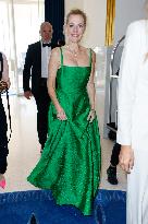 Cannes Gillian Anderson is spotted at Hotel Martinez MP