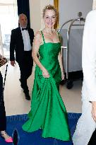 Cannes Gillian Anderson is spotted at Hotel Martinez MP