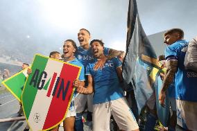 Naples Fans Celebrate Napoli s Scudetto Victory in Italy