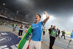 Naples Fans Celebrate Napoli s Scudetto Victory in Italy
