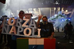 Naples Fans Celebrate Napoli s Scudetto Victory in Italy