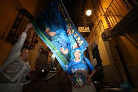 Naples Fans Celebrate Napoli s Scudetto Victory in Italy