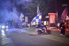 Naples Fans Celebrate Napoli s Scudetto Victory in Italy