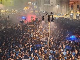 Naples Fans Celebrate Napoli s Scudetto Victory in Italy