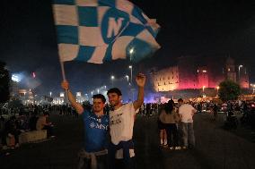 Naples Fans Celebrate Napoli s Scudetto Victory in Italy