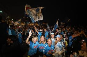 Naples Fans Celebrate Napoli s Scudetto Victory in Italy
