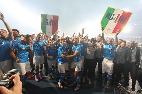 Naples Fans Celebrate Napoli s Scudetto Victory in Italy