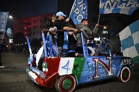 Naples Fans Celebrate Napoli s Scudetto Victory in Italy