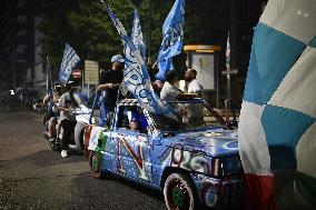 Naples Fans Celebrate Napoli s Scudetto Victory in Italy
