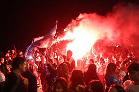 Naples Fans Celebrate Napoli s Scudetto Victory in Italy