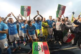Naples Fans Celebrate Napoli s Scudetto Victory in Italy