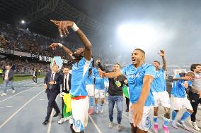 Naples Fans Celebrate Napoli s Scudetto Victory in Italy